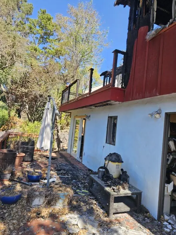 Fire damaged house HI Fire damaged house HI